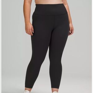 Lululemon Wunder Train hi rise leggings 25”